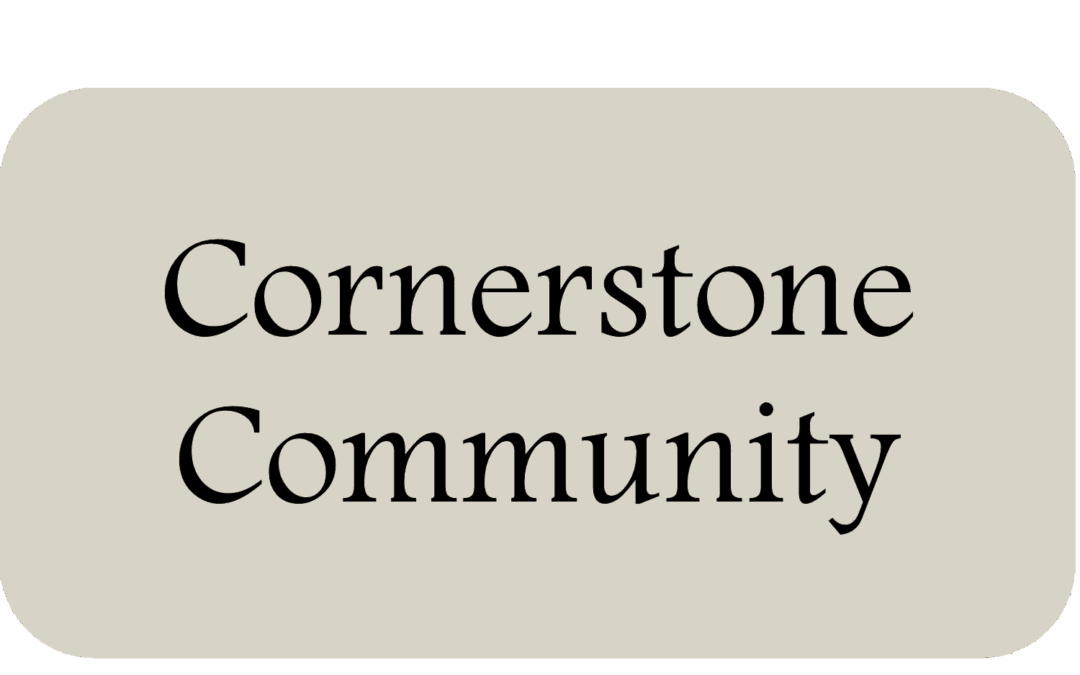 Cornerstone Slide